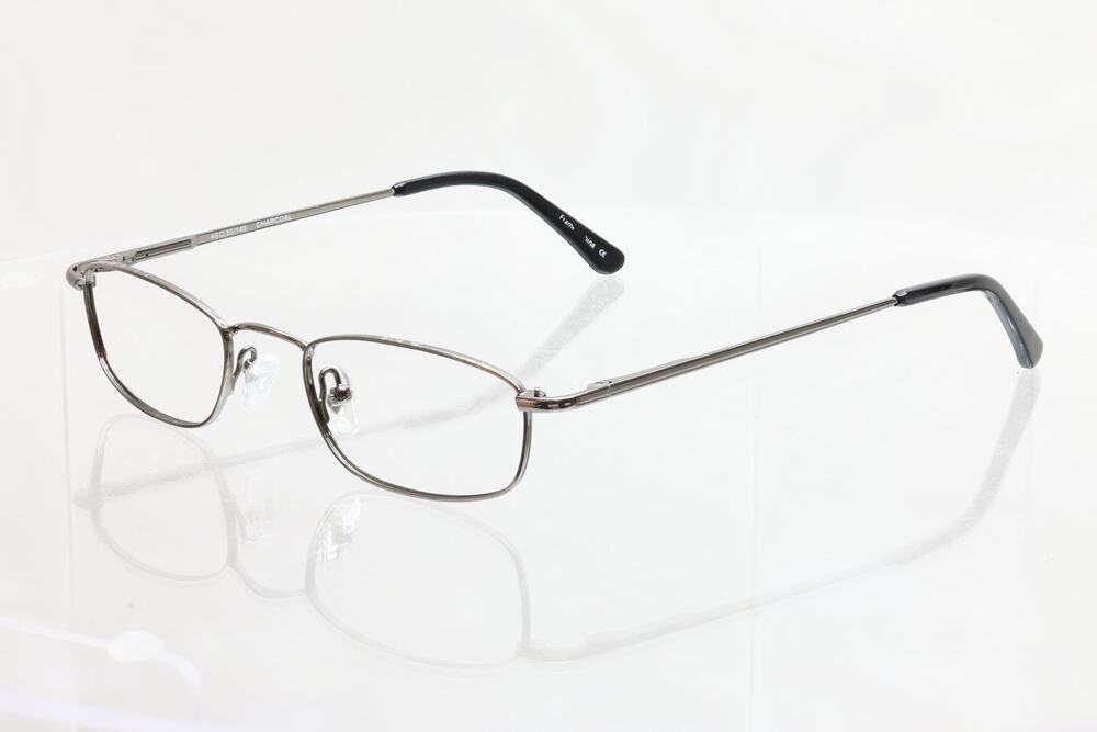 Caravelle By Bulova Johnstown Charcoal 49-20-140mm Eyeglass FRAMES ONLY - GOOD